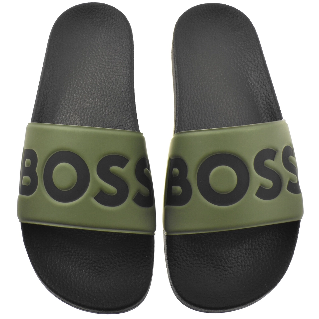 Hugo Boss BOSS Aryeh Sliders Green